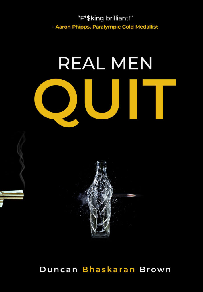 Real Men Quit Book Cover